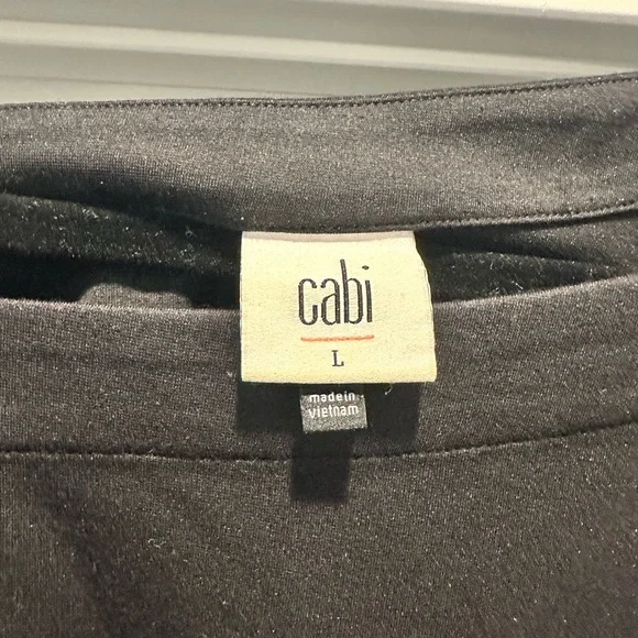 Cabi Black Off-Shoulder sweatshirt - Picture 4 of 4